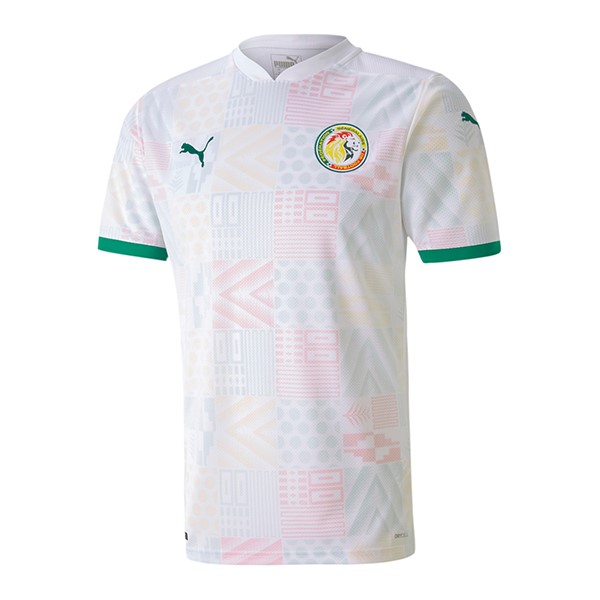 Tailandia Camiseta Senegal 2ª Kit 2020 Blanco